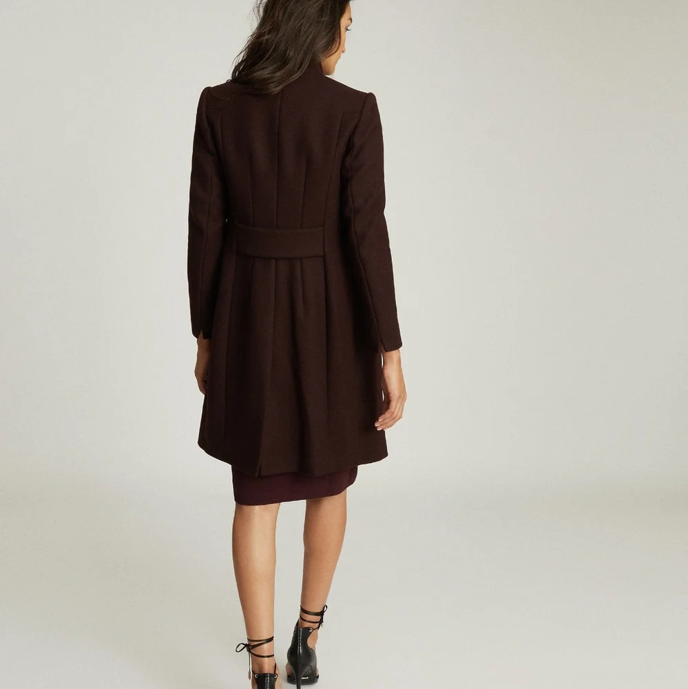 NWT REISS | Marcie Wool Blend Coat - Picture 6 of 10